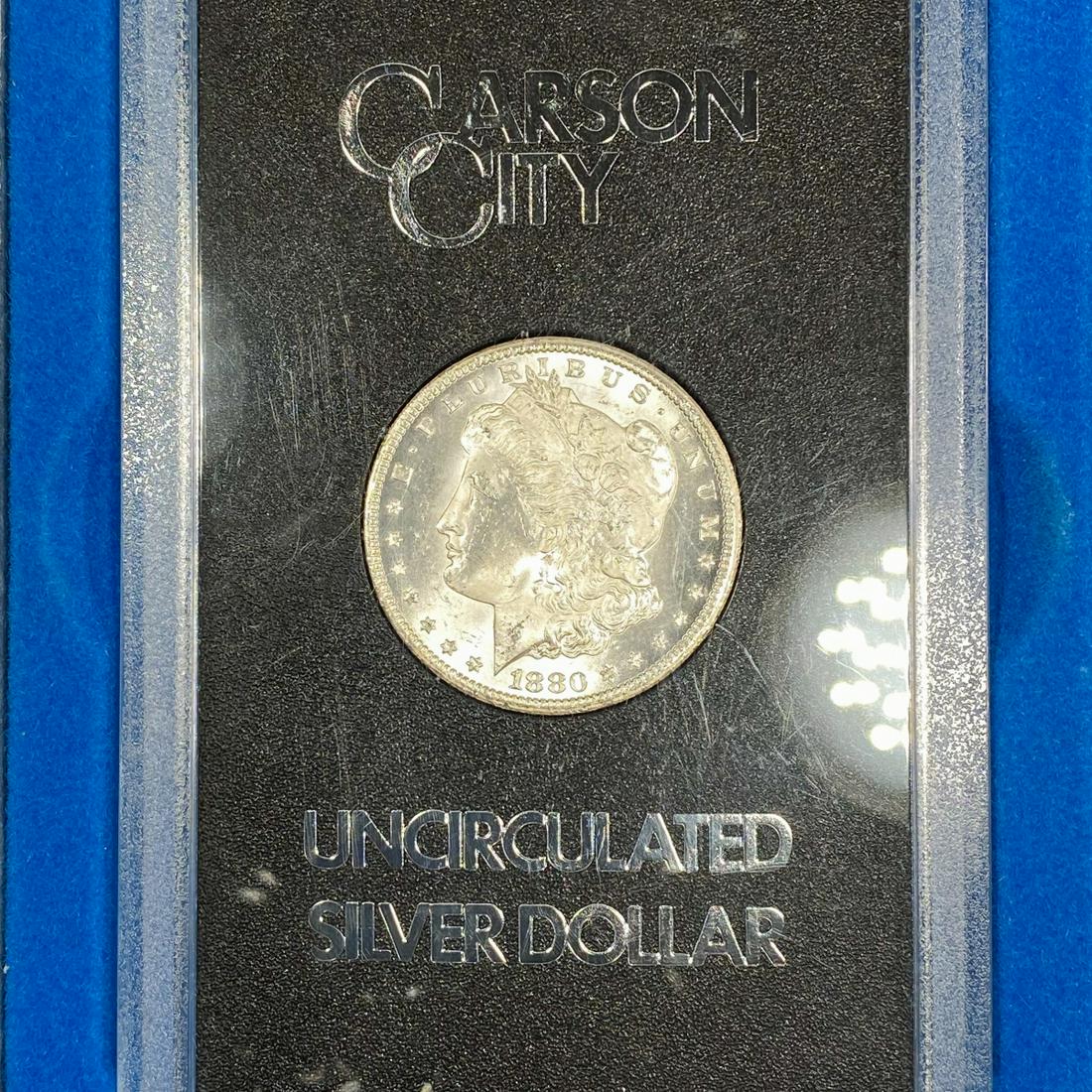 1880-CC Morgan Silver Dollar GSA Hoard - UNC (1 of 2)
