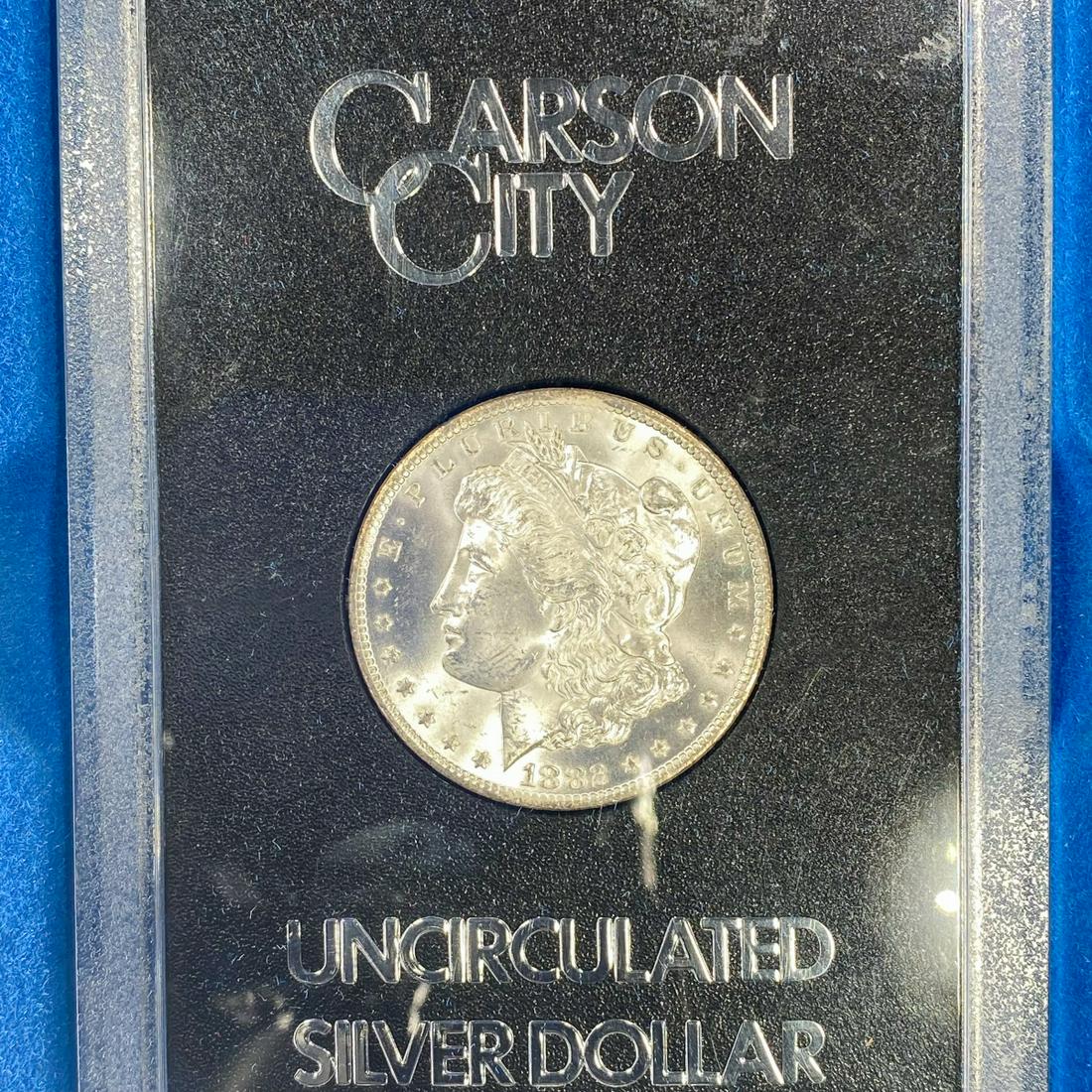 1885-CC Morgan Silver Dollar GSA Hoard - UNC (1 of 2)