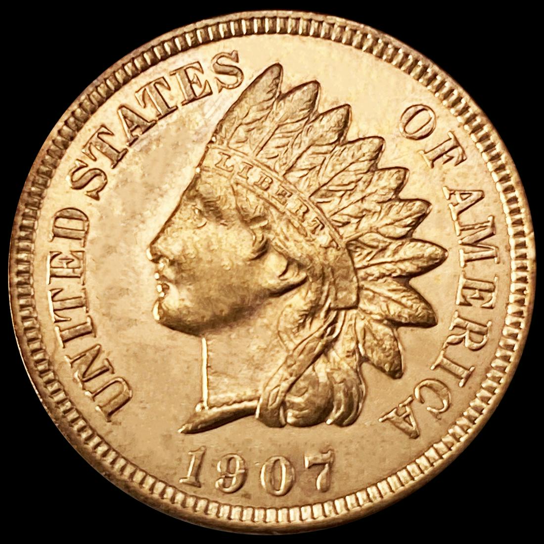 1907 Indian Head Cent UNCIRCULATED (1 of 2)