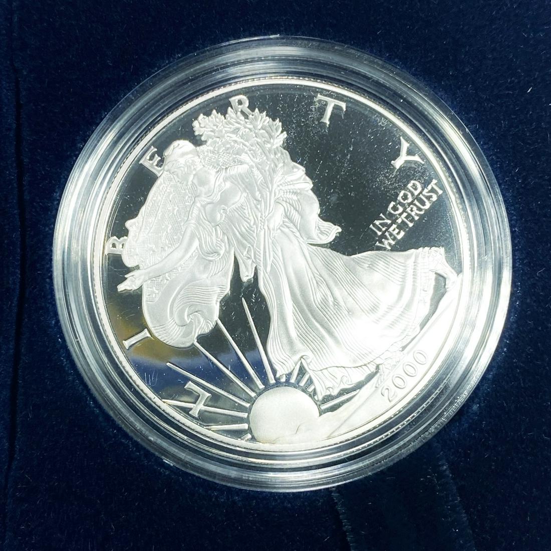2005-W American Silver Eagle Dollar -Proof w/ (1 of 2)