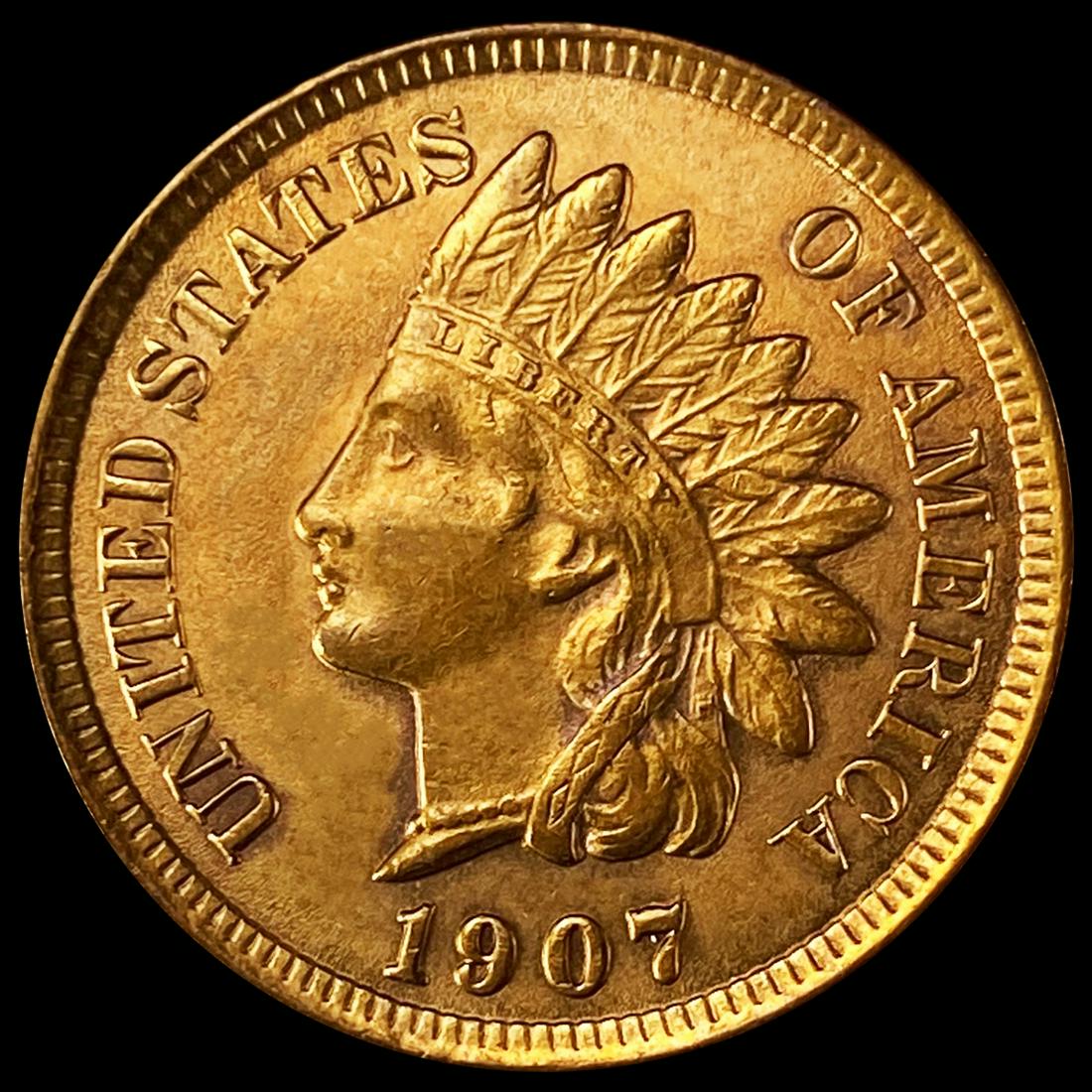 1907 Indian Head Cent UNCIRCULATED (1 of 2)