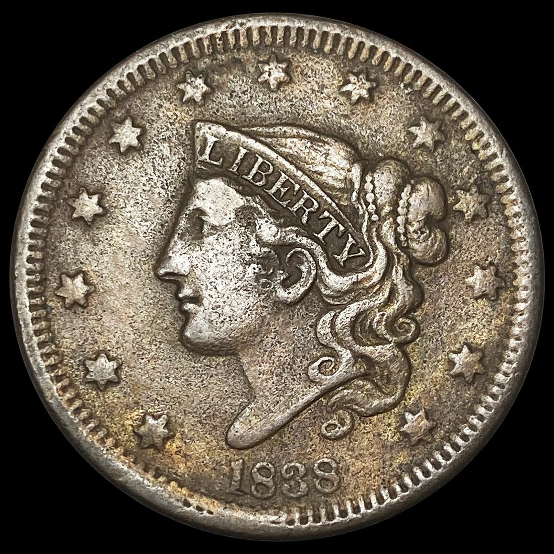 1838 Large Cent CLOSELY UNCIRCULATED (1 of 2)