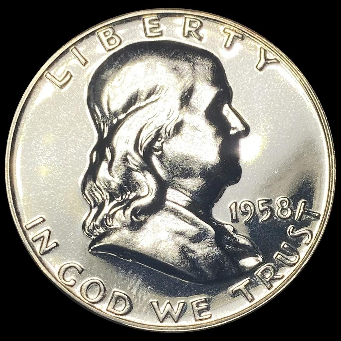 1958 Franklin Half Dollar CHOICE PROOF (1 of 2)
