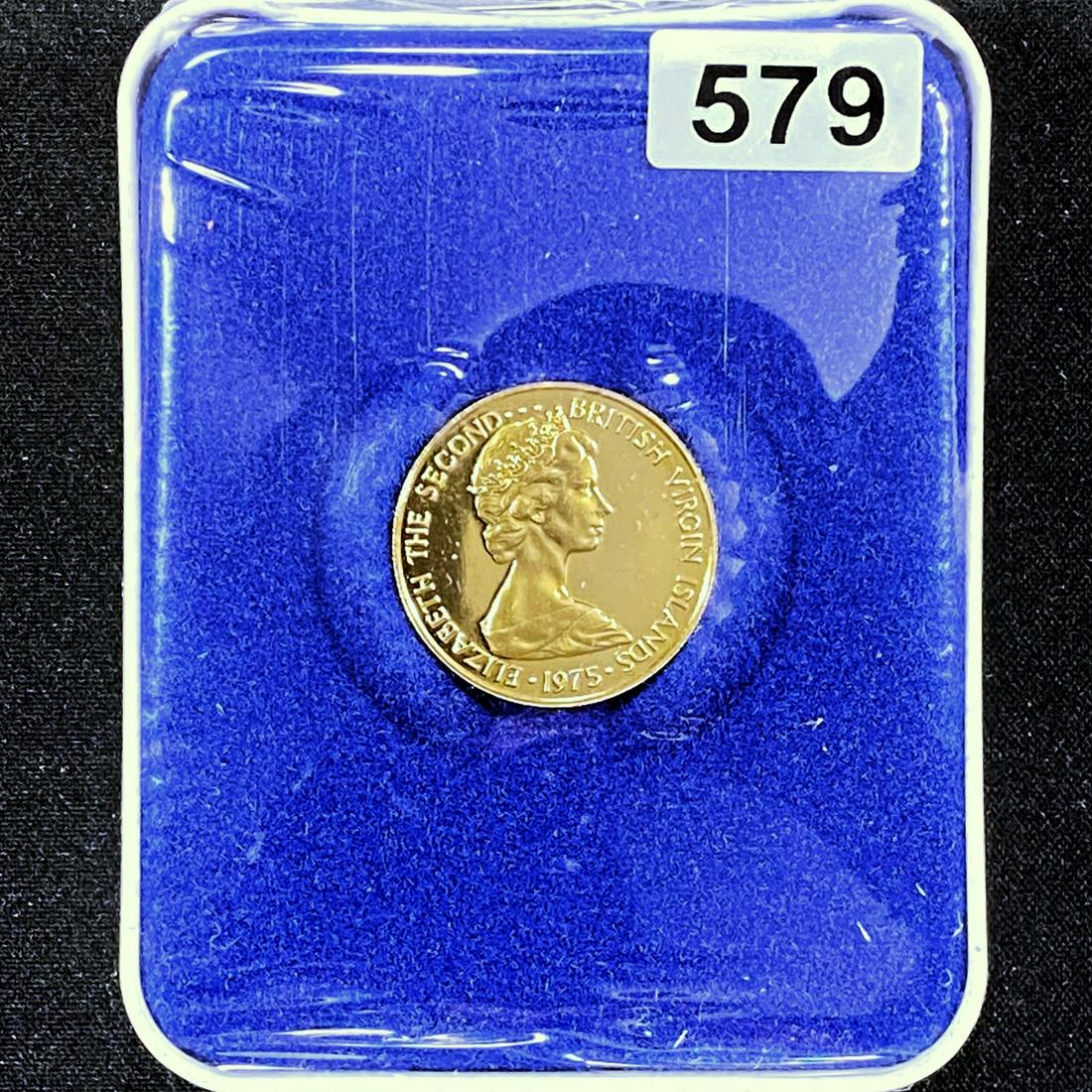 1975 British Virgin Islands Gold $100 - (1 of 1)