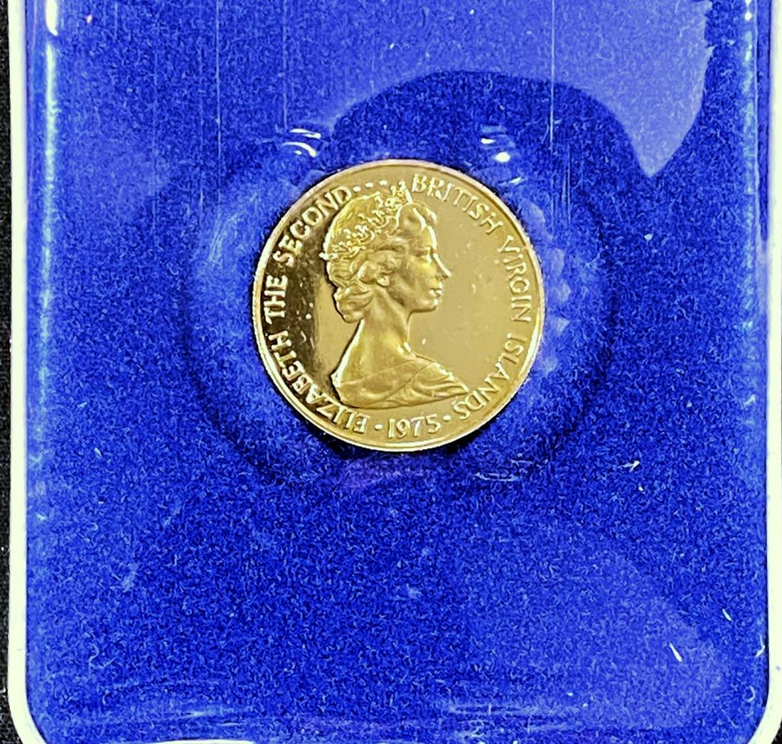 1975 British Virgin Islands Gold $100 - (1 of 1)