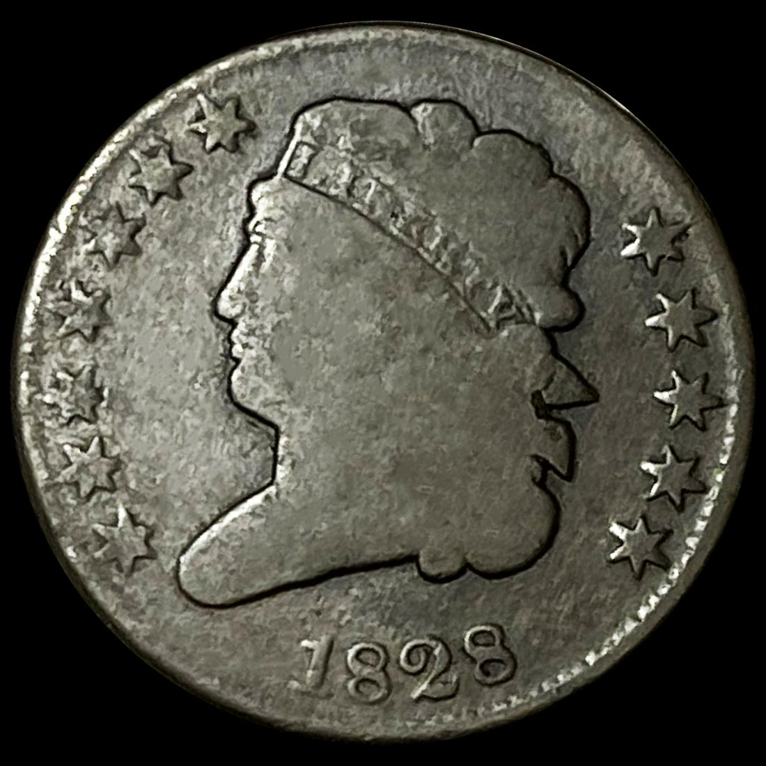 1828 Classic Head Half Cent NICELY CIRCULATED (1 of 2)
