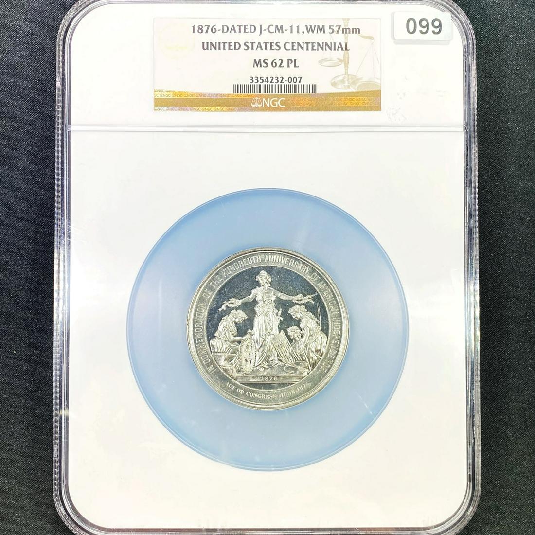 1876 United States Centennial NGC - MS62 PL (1 of 2)