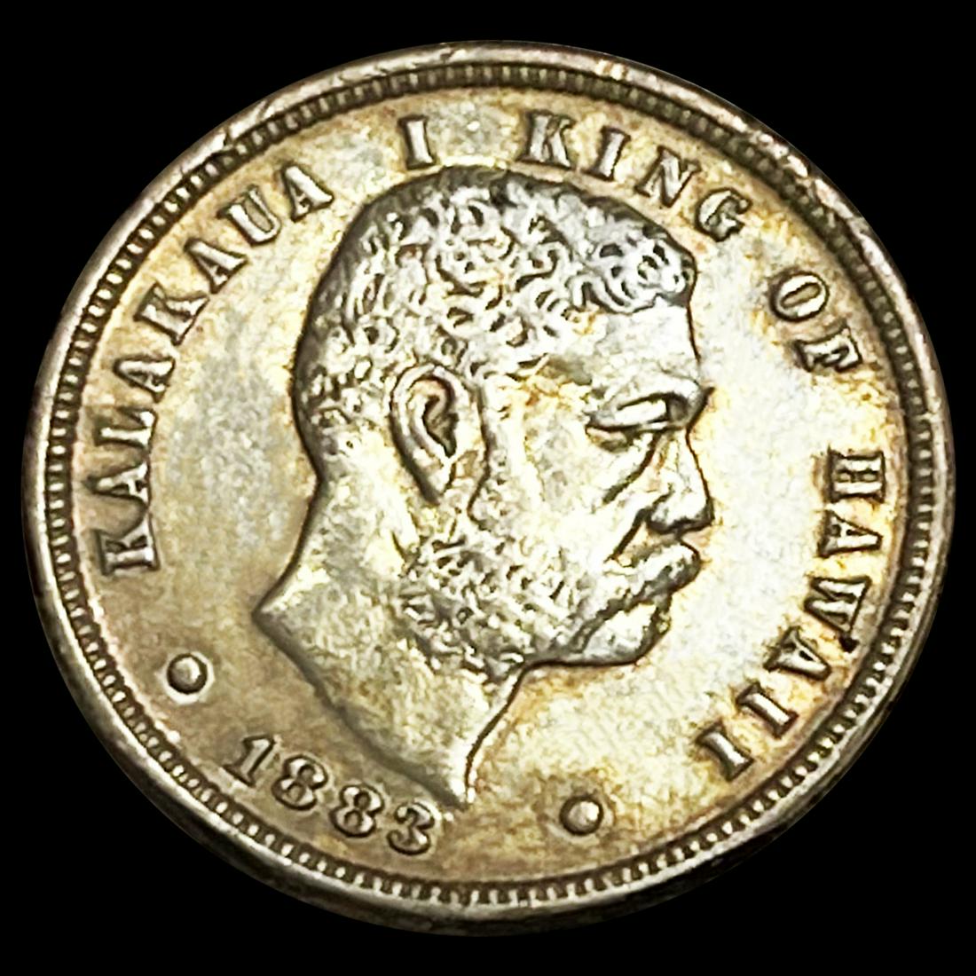 1883 Kingdom of Hawaii Dime UNCIRCULATED (1 of 2)