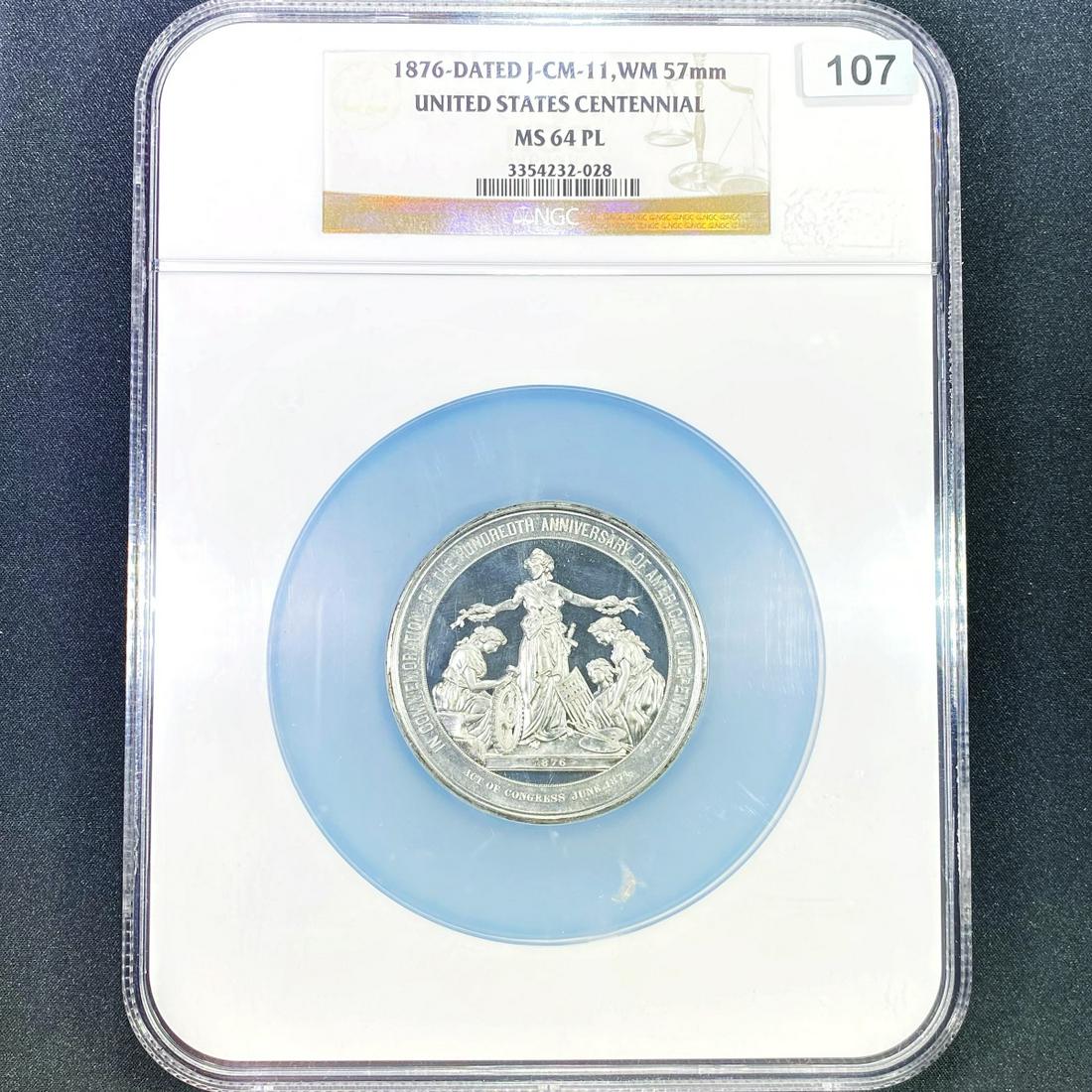 1876 United States Centennial NGC - MS64 PL (1 of 2)