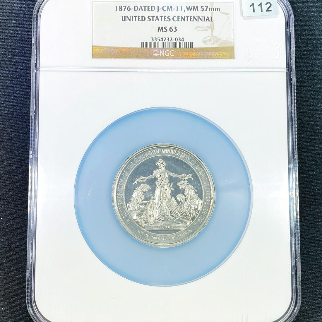 1876 United States Centennial NGC - MS63 (1 of 2)