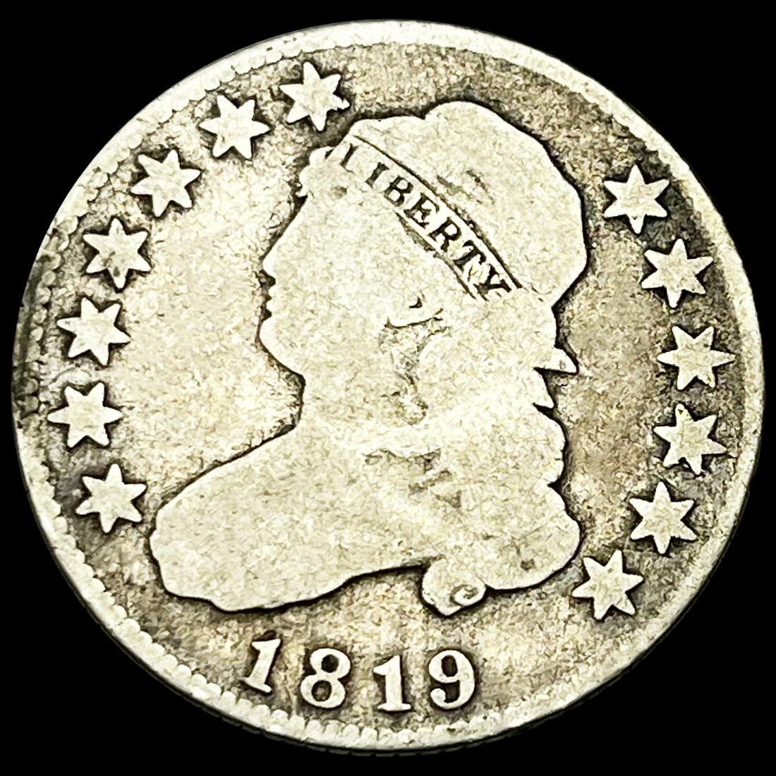 1819 Capped Bust Quarter NICELY CIRCULATED (1 of 2)