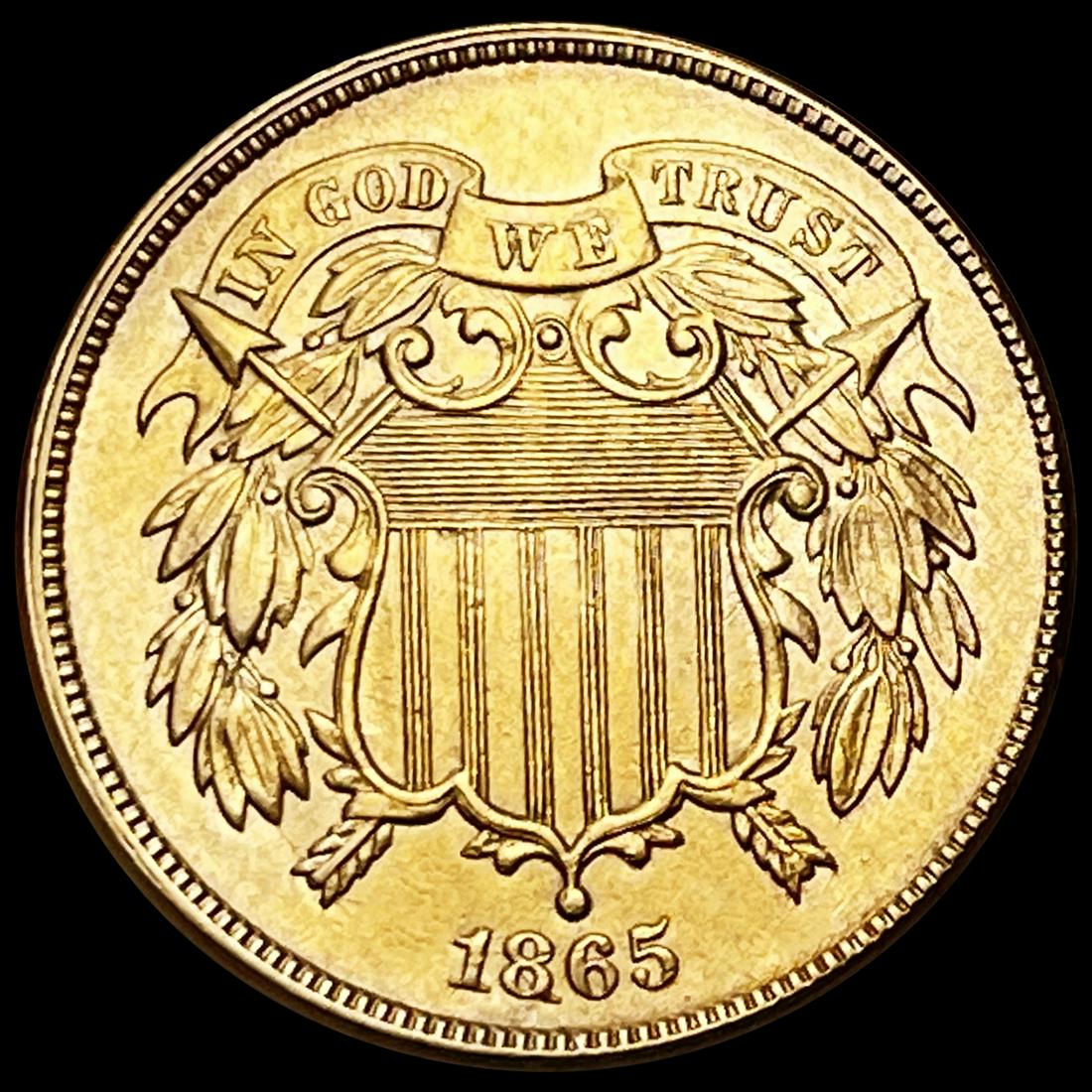 1865 RD Two Cent Piece UNCIRCULATED (1 of 2)