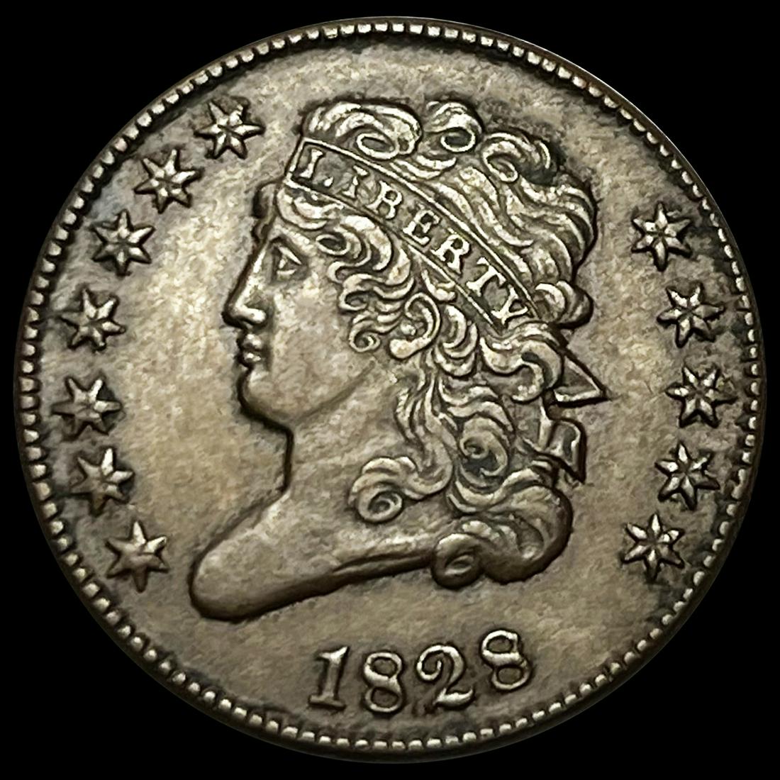 1828 Classic Head Half Cent CLOSELY UNCIRCULATED (1 of 2)