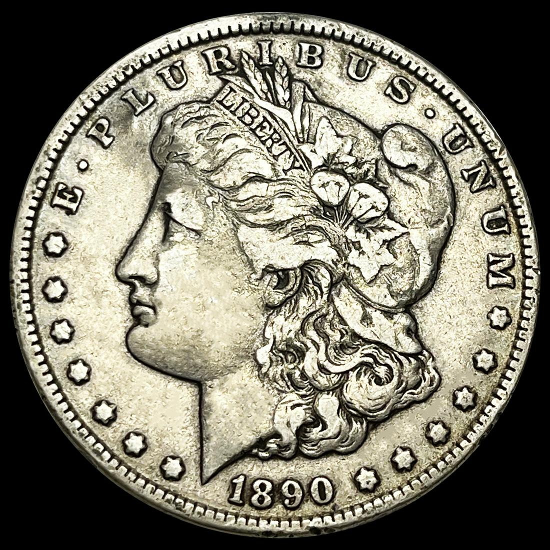 1890-CC Morgan Silver Dollar LIGHTLY CIRCULATED (1 of 2)