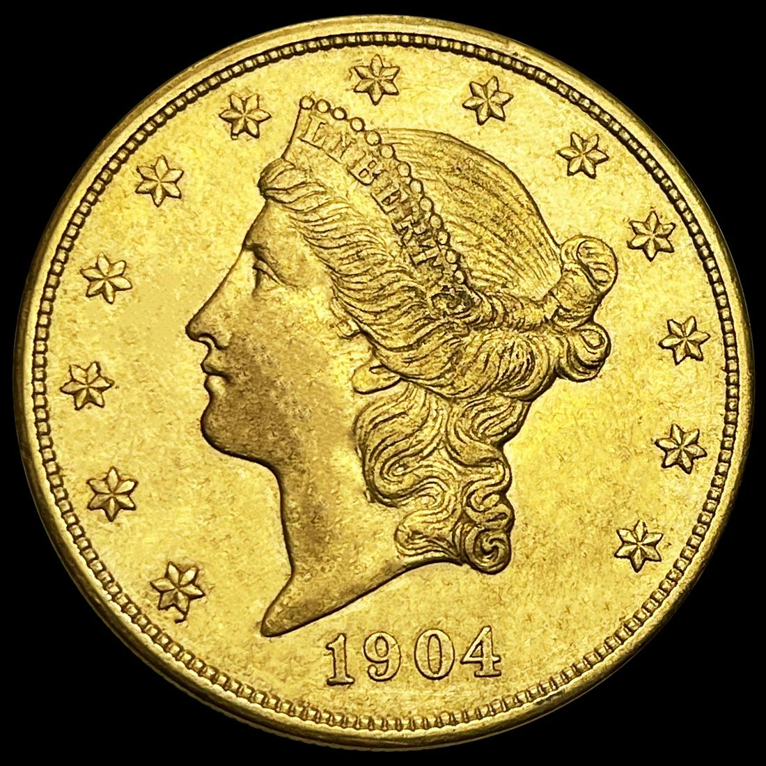 1904 $20 Gold Double Eagle UNCIRCULATED (1 of 2)