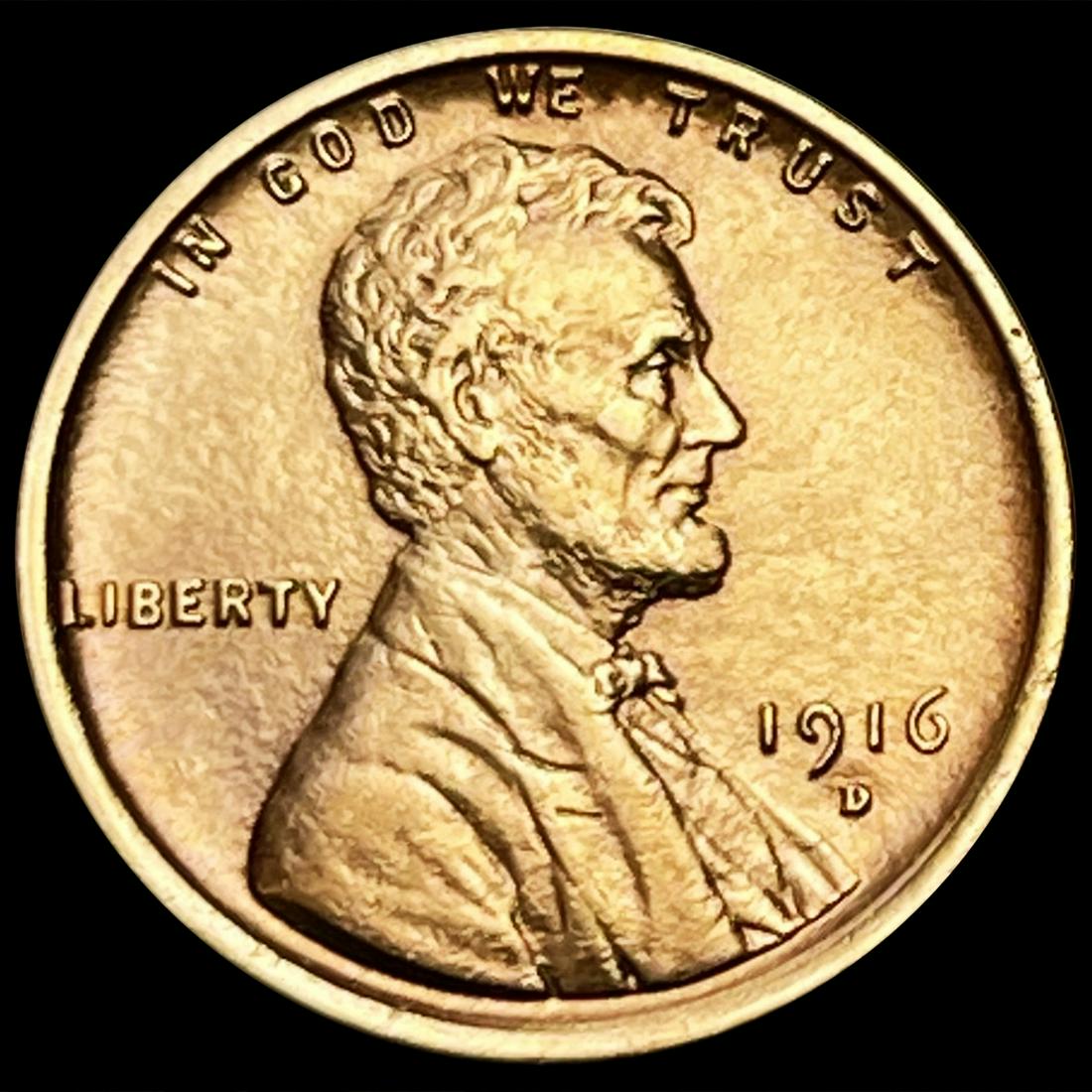 1916-D RD Wheat Cent UNCIRCULATED (1 of 2)