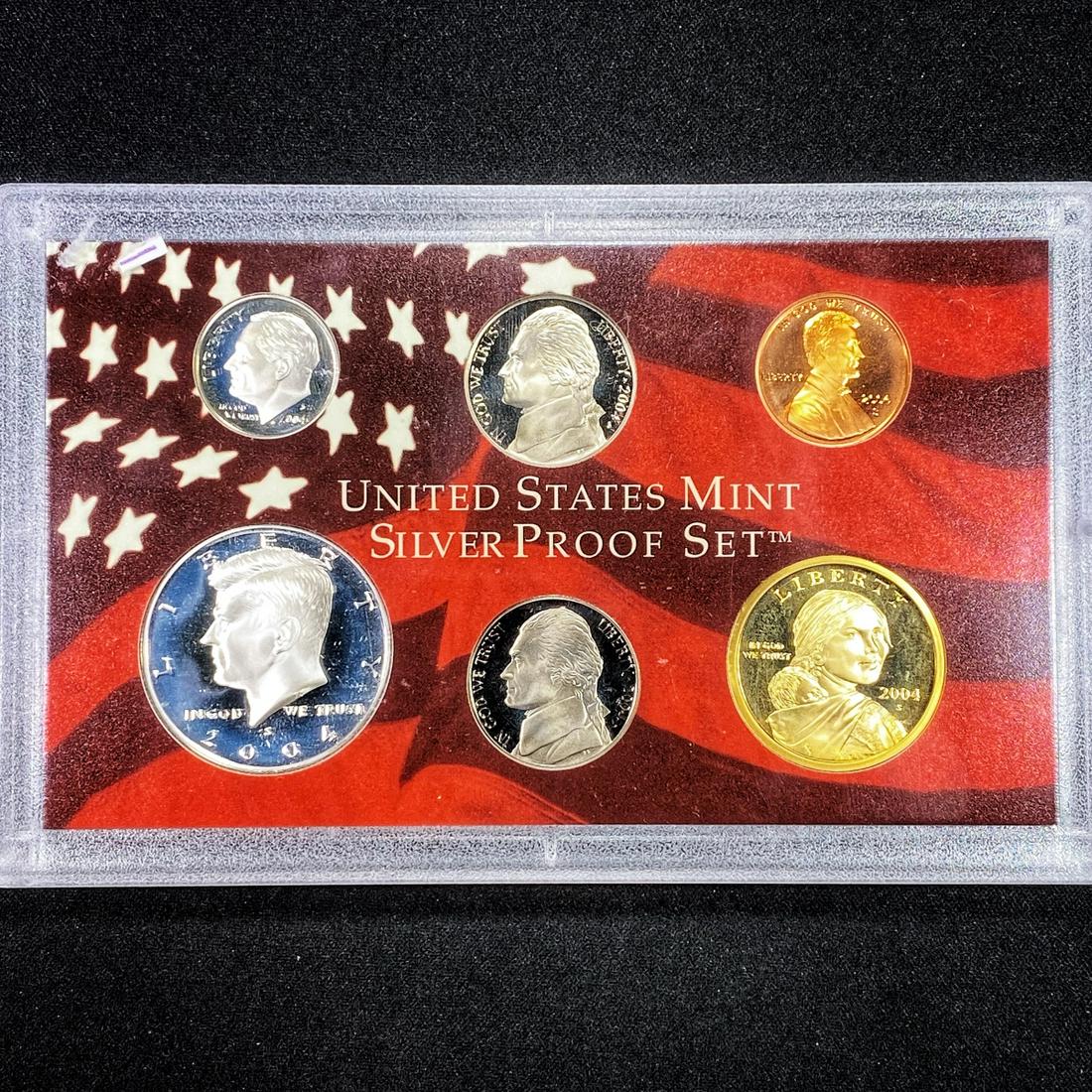 2004 US Mint Silver Proof Set - GEM PROOF (1 of 5)