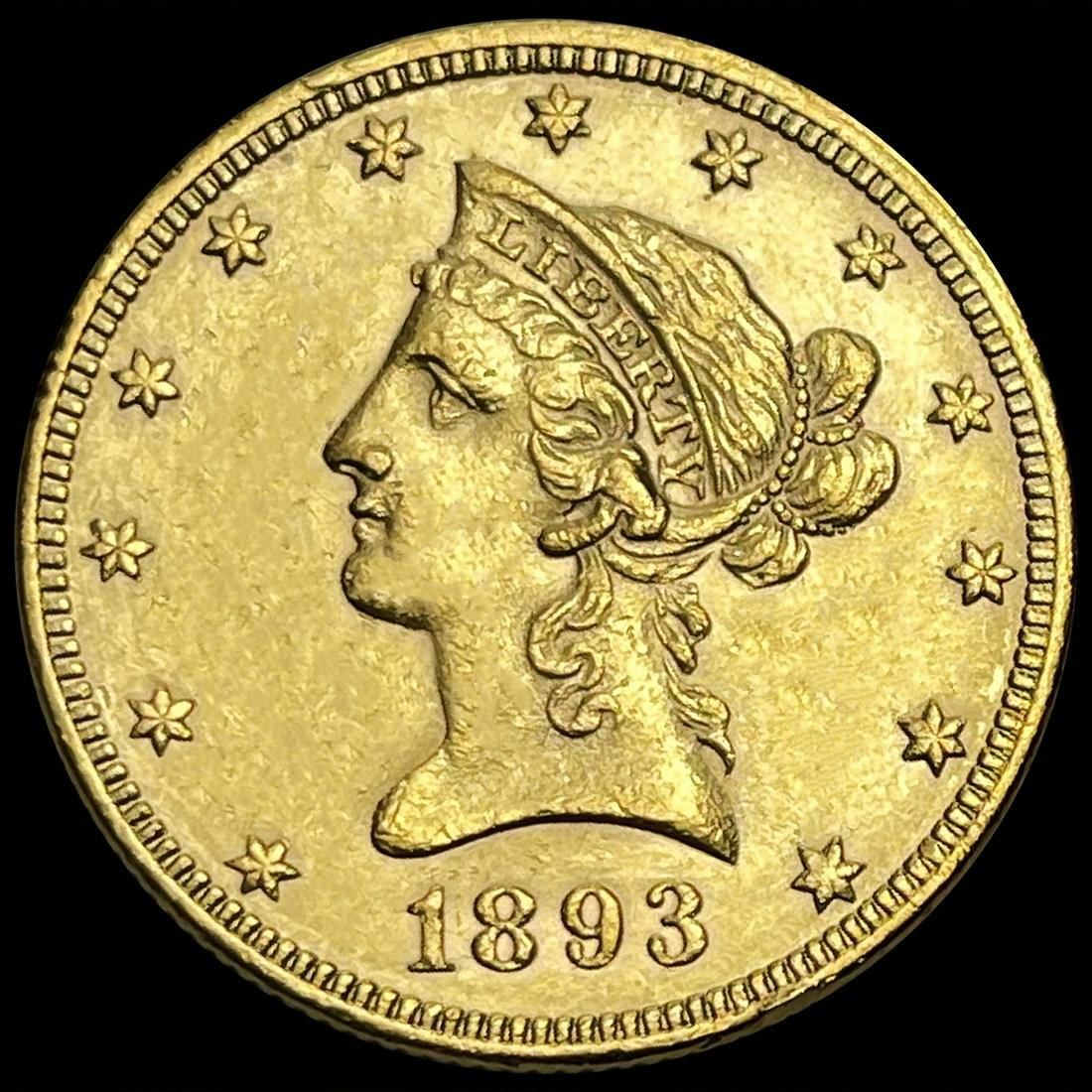 1893 $10 Gold Eagle UNCIRCULATED (1 of 2)