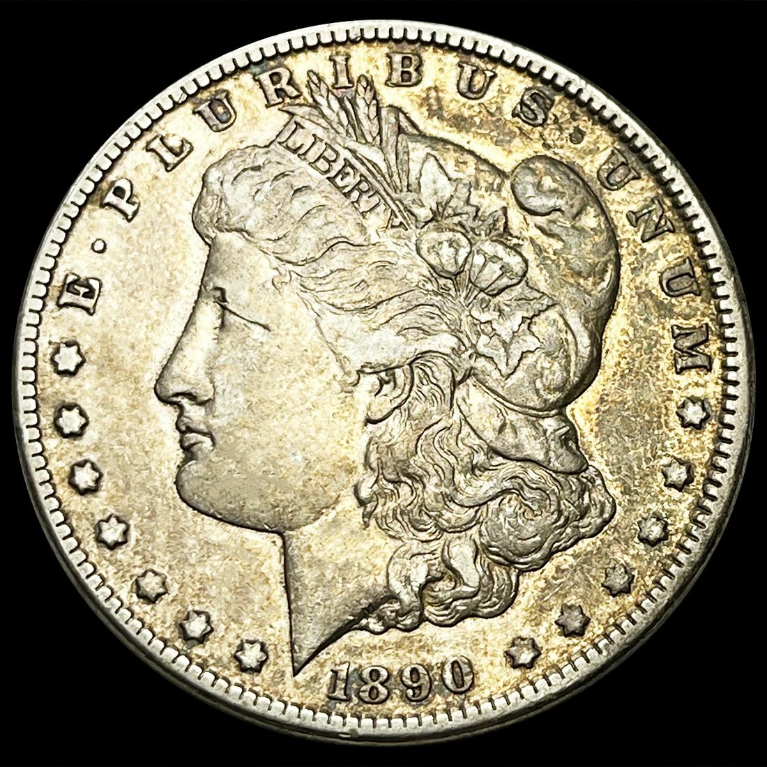 1890-CC Morgan Silver Dollar NEARLY UNCIRCULATED (1 of 2)