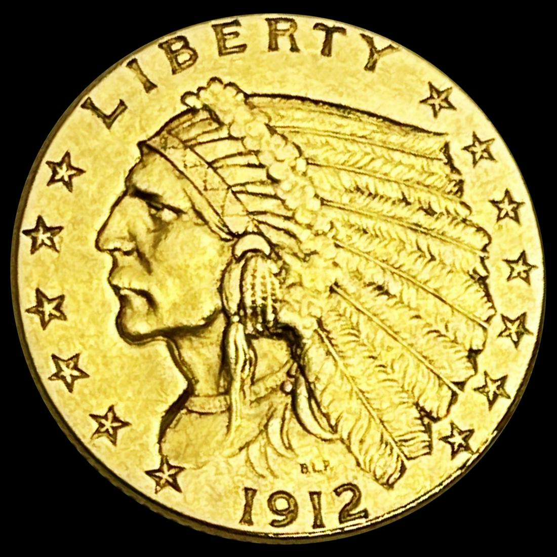 1912 $2.50 Gold Quarter Eagle UNCIRCULATED (1 of 2)