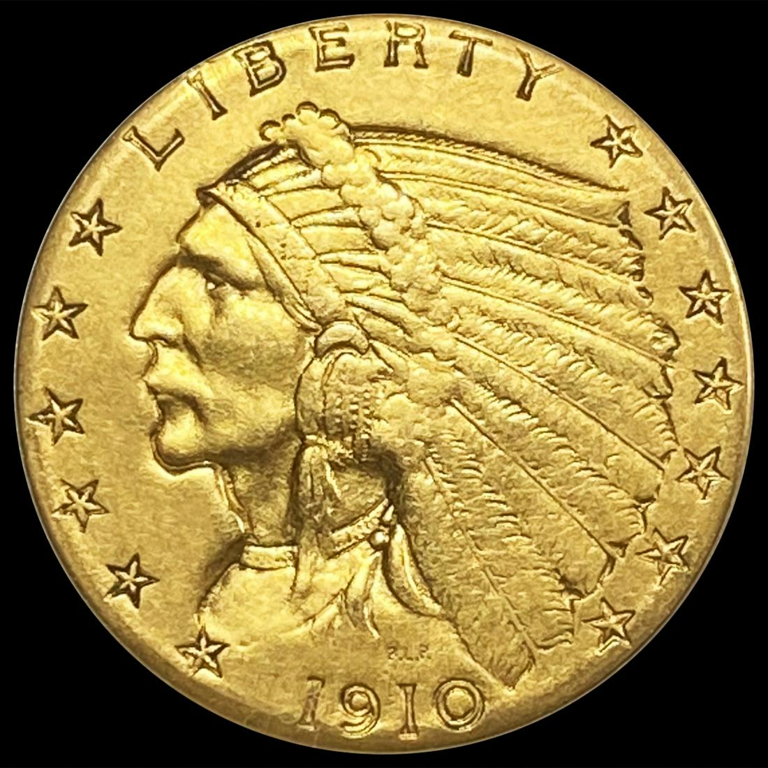 1910 $2.50 Gold Quarter Eagle CLOSELY (1 of 2)