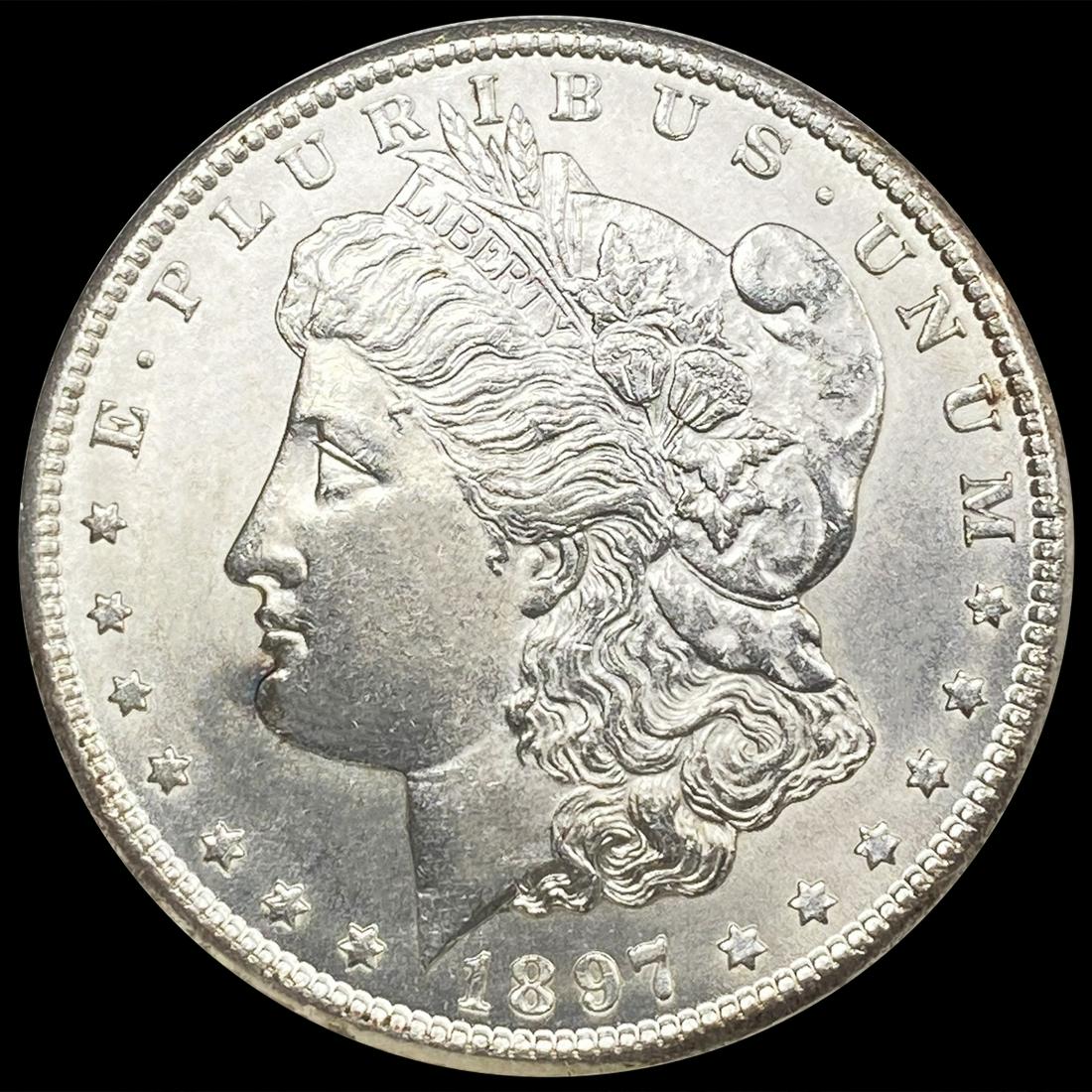 1897-S Morgan Silver Dollar UNCIRCULATED (1 of 2)