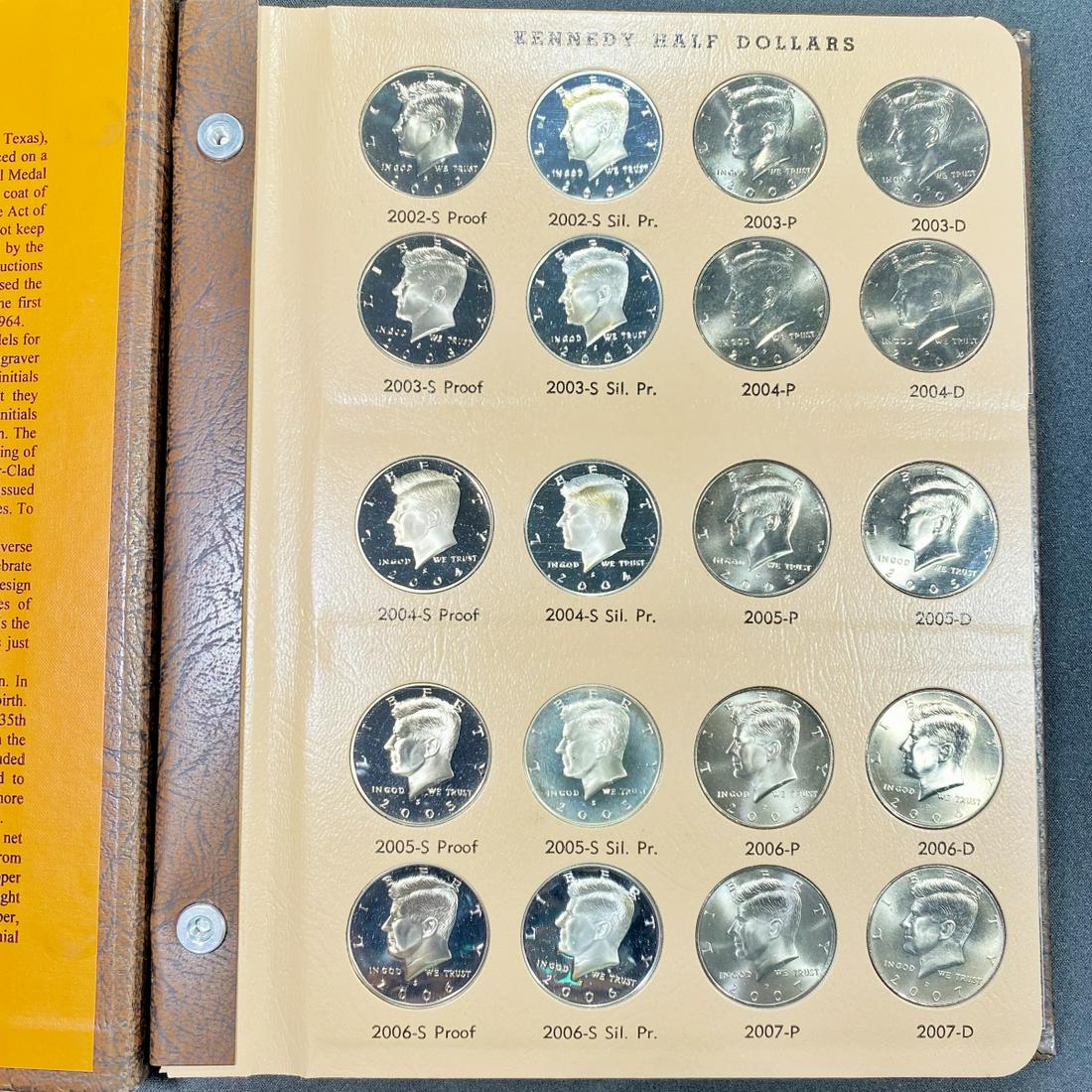 2002-2018 Kennedy Half Dollar Proof Collection 68 (1 of 9)