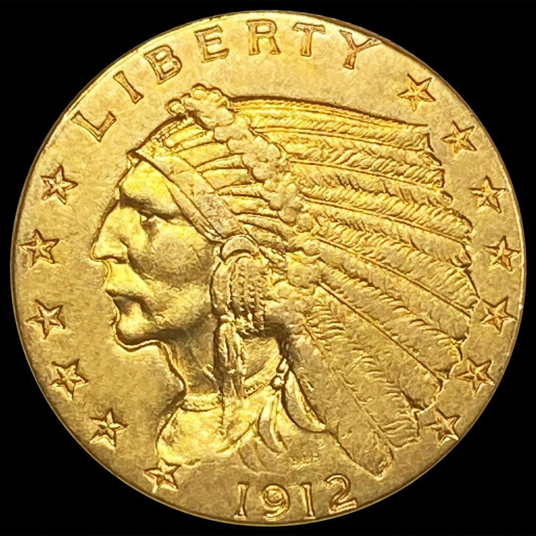 1912 $2.50 Gold Quarter Eagle UNCIRCULATED (1 of 2)