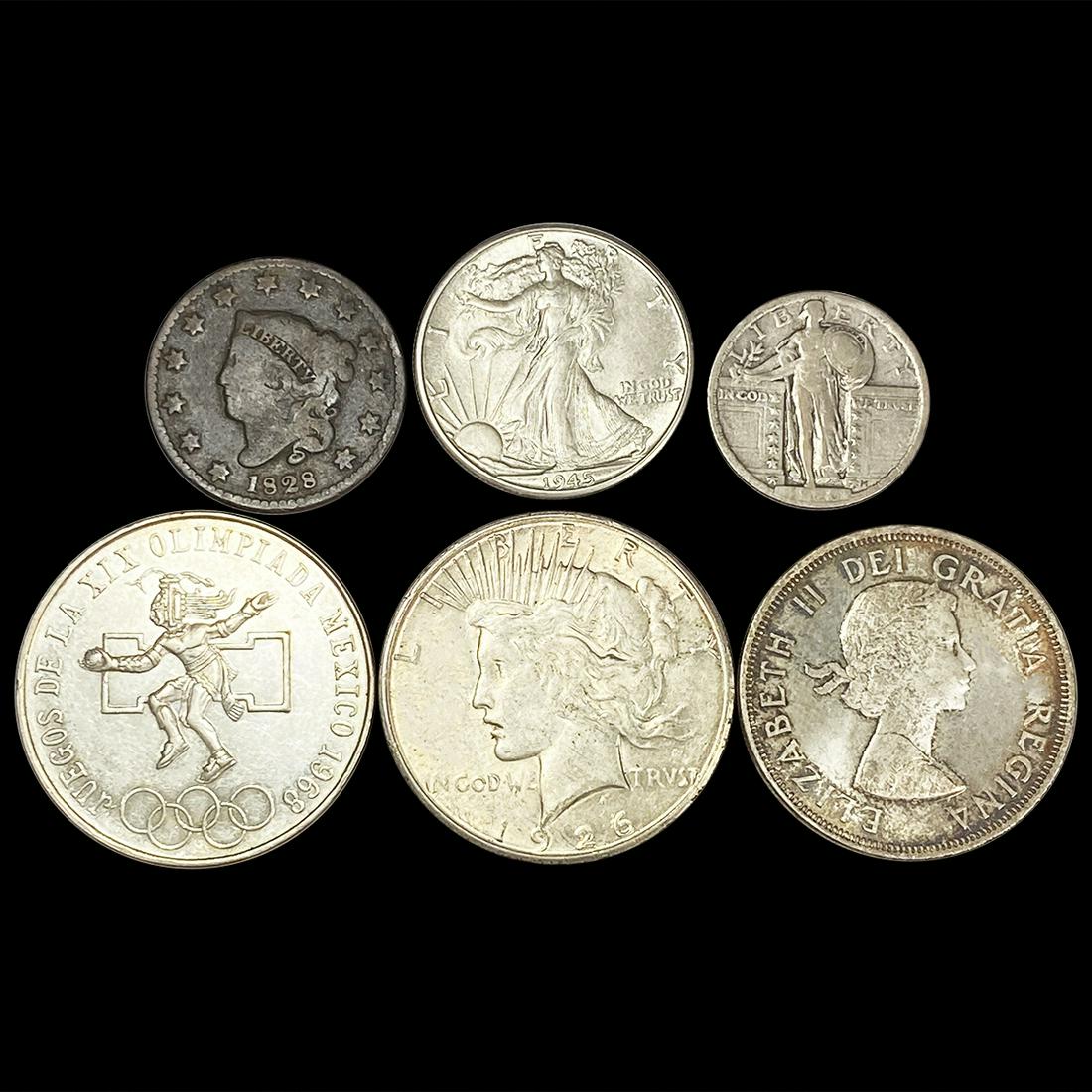 (6) Misc Coins NEARLY UNCIRCULATED (1 of 2)