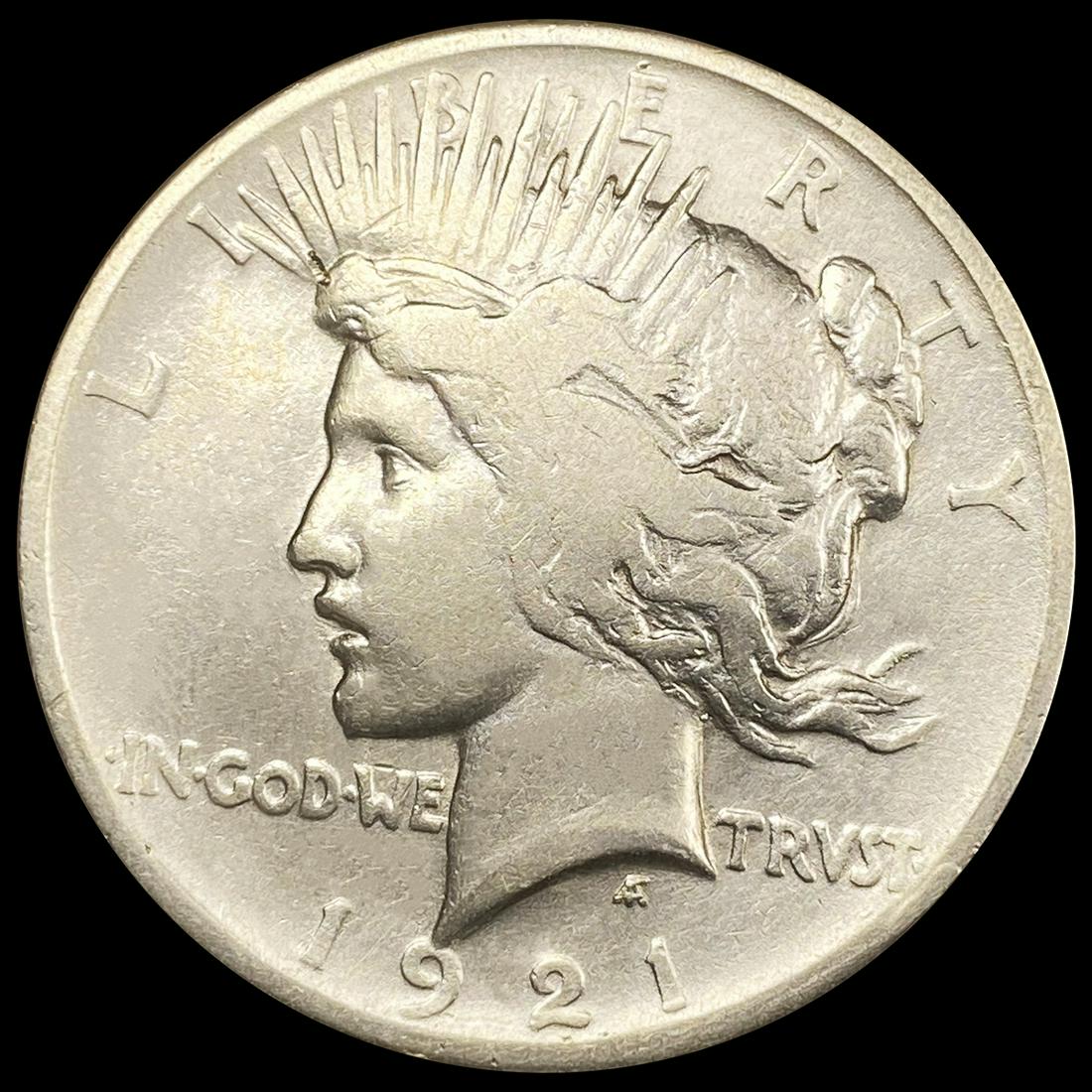 1921 Silver Peace Dollar NICELY CIRCULATED (1 of 2)