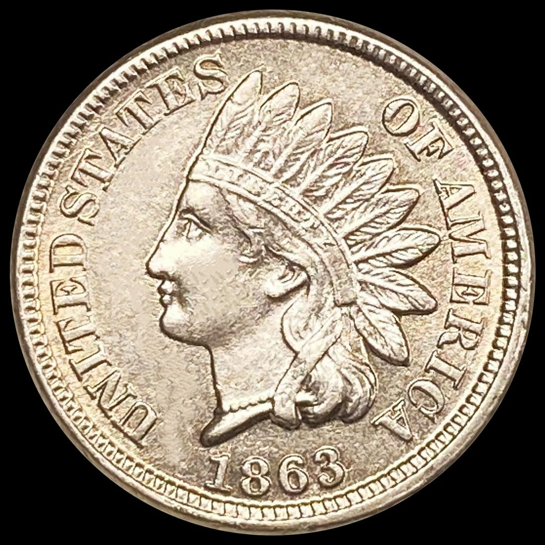 1863 Indian Head Cent UNCIRCULATED (1 of 2)