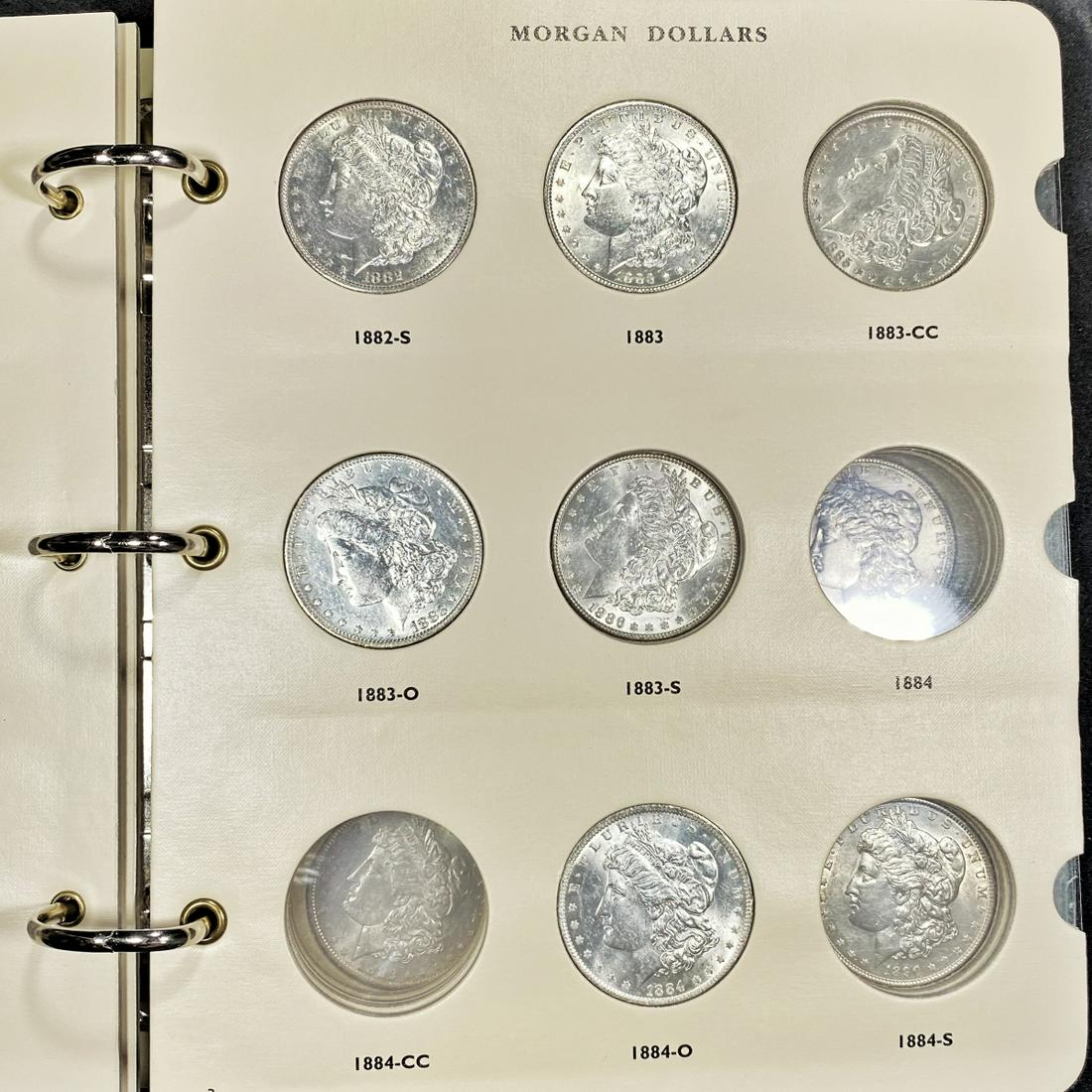 1878-1891 Morgan Silver Dollar - Book Set 35 Coin (1 of 15)