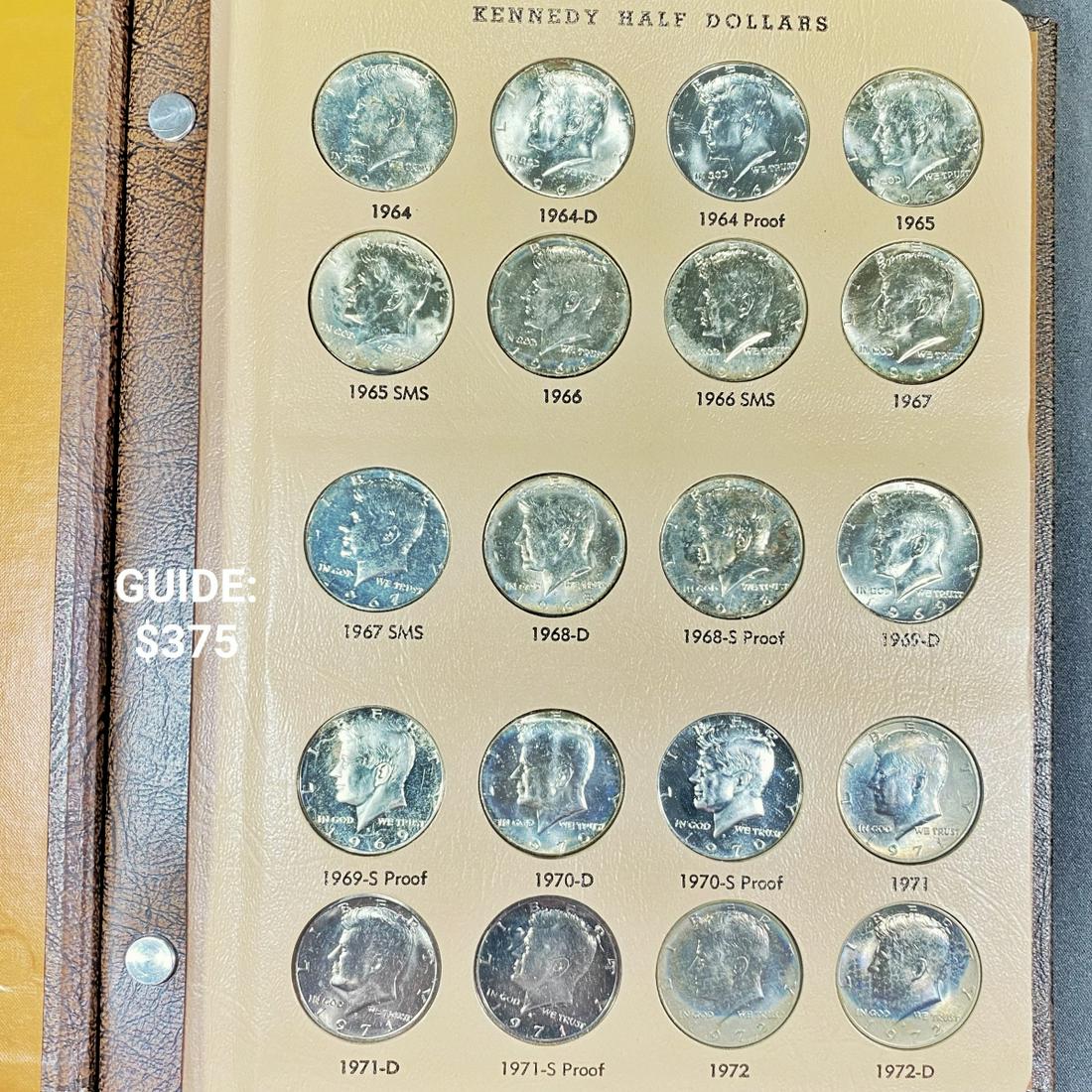 1964-1992 Kennedy Half Dollar - Book Set 80 Coins (1 of 9)