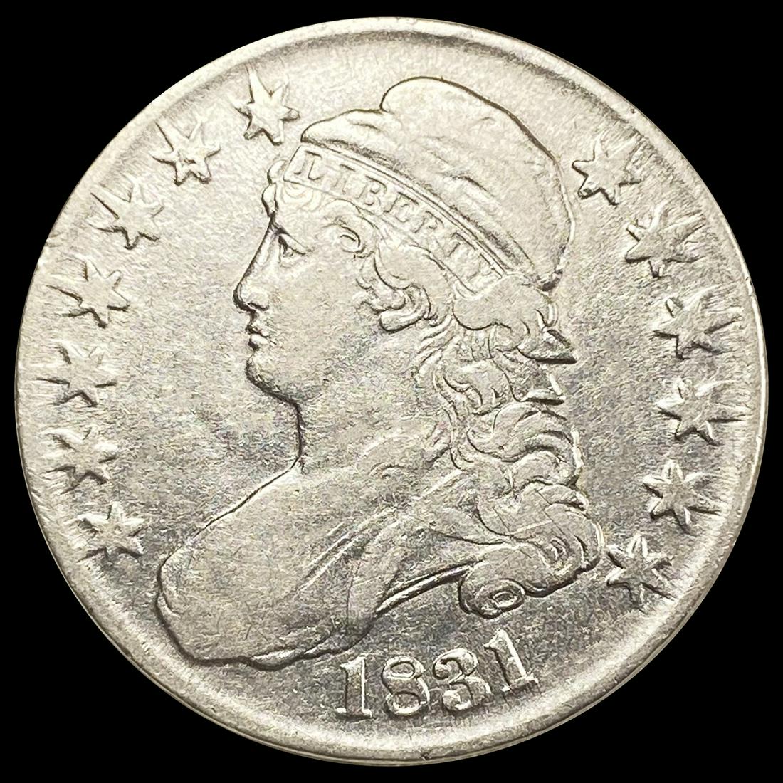 1831 Capped Bust Half Dollar CLOSELY UNCIRCULATED (1 of 2)