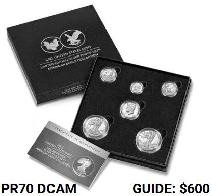 2021 US Mint Limited Ed Silver Proof Set GEM (1 of 4)