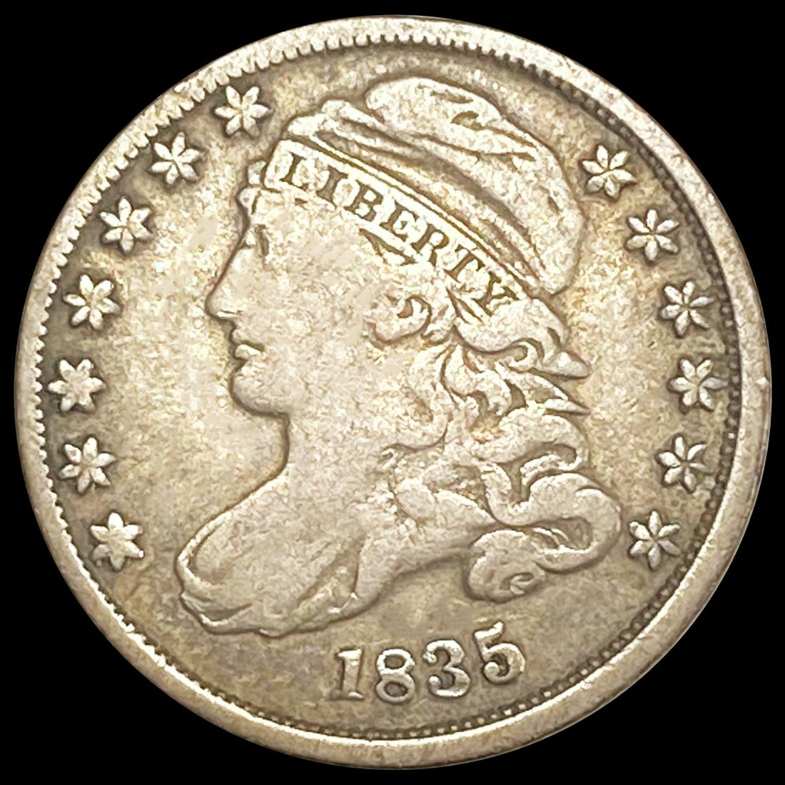 1835 Capped Bust Dime NEARLY UNCIRCULATED (1 of 2)