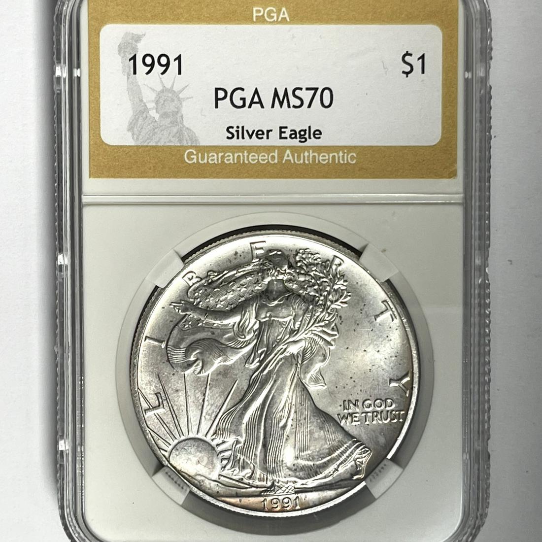 1991 Silver Eagle PGA-MS70 (1 of 2)
