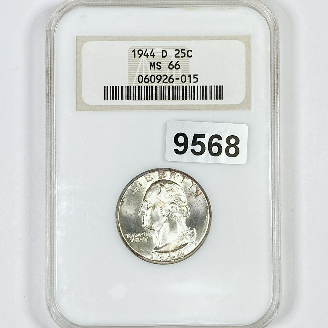 1944-D Washington Silver Quarter NGC-MS66 (1 of 2)