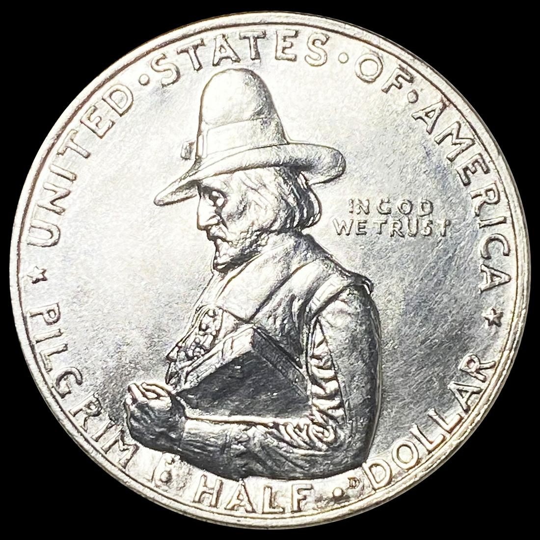 1920 Pilgrim Half Dollar UNCIRCULATED (1 of 2)