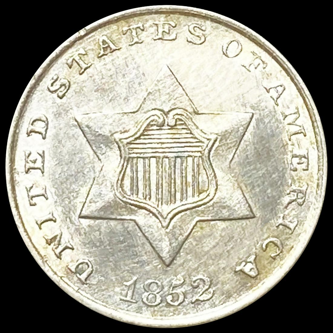 1862 Silver Three Cent UNCIRCULATED (1 of 2)