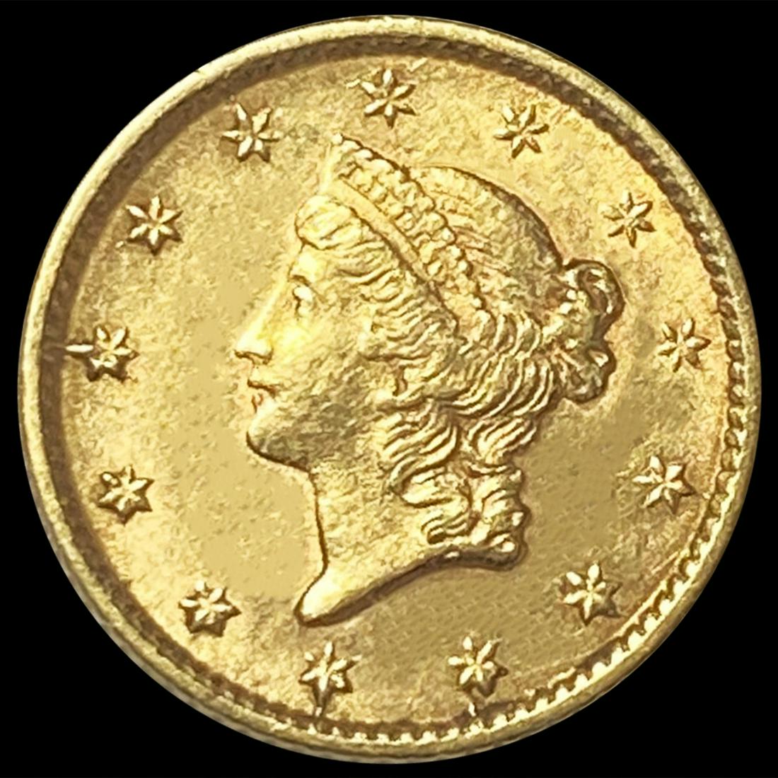 1853 Rare Gold Dollar UNCIRCULATED (1 of 2)