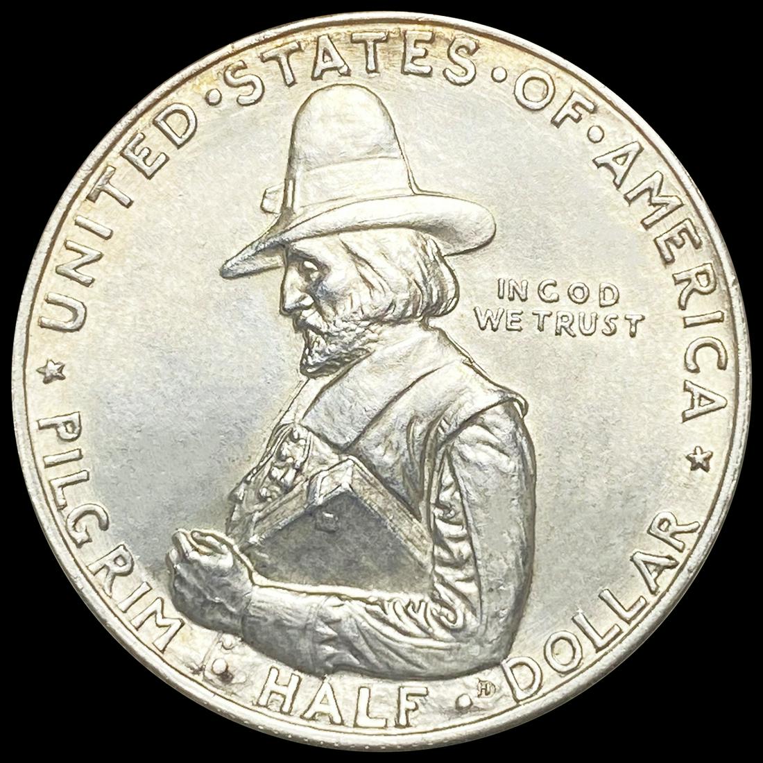 1920 Pilgrim Half Dollar CHOICE BU (1 of 2)