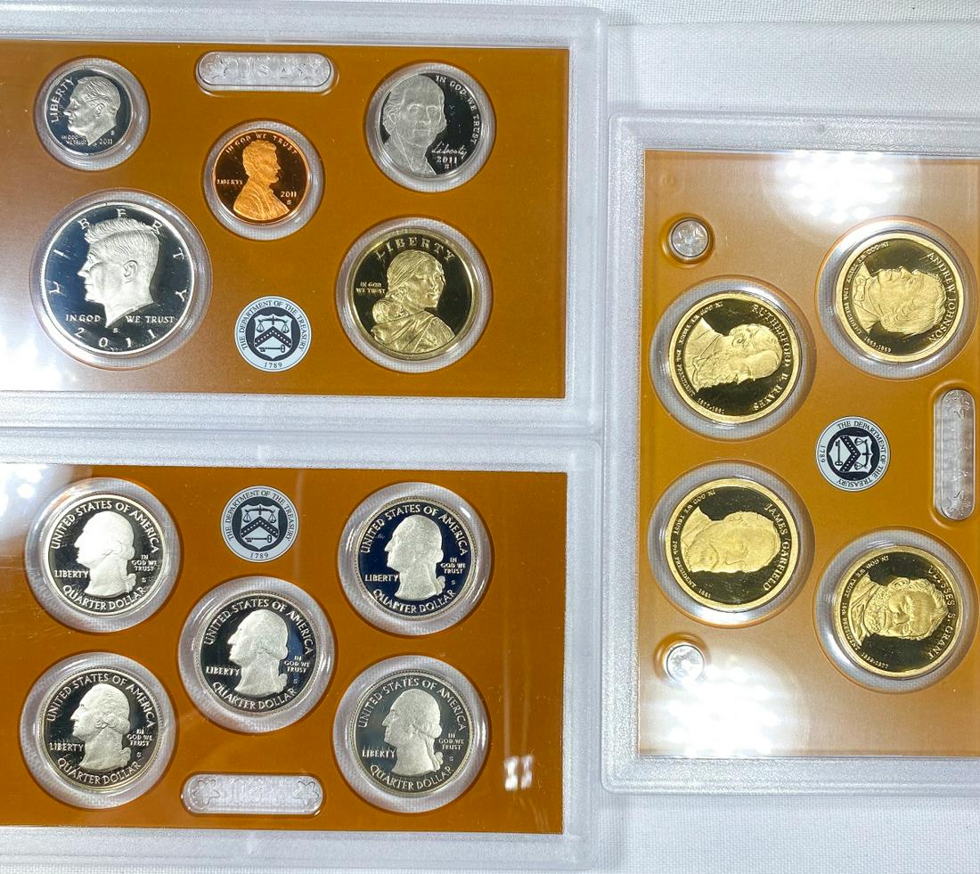 2011-S US Silver Mint Set (14) -Proof w/ Cert. (1 of 2)