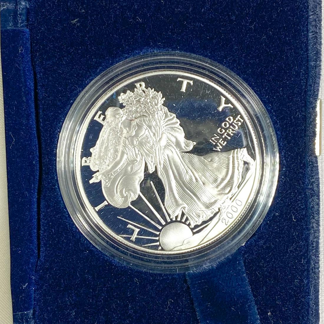 2000 American Silver Eagle -Proof w/ Cert. (1 of 2)
