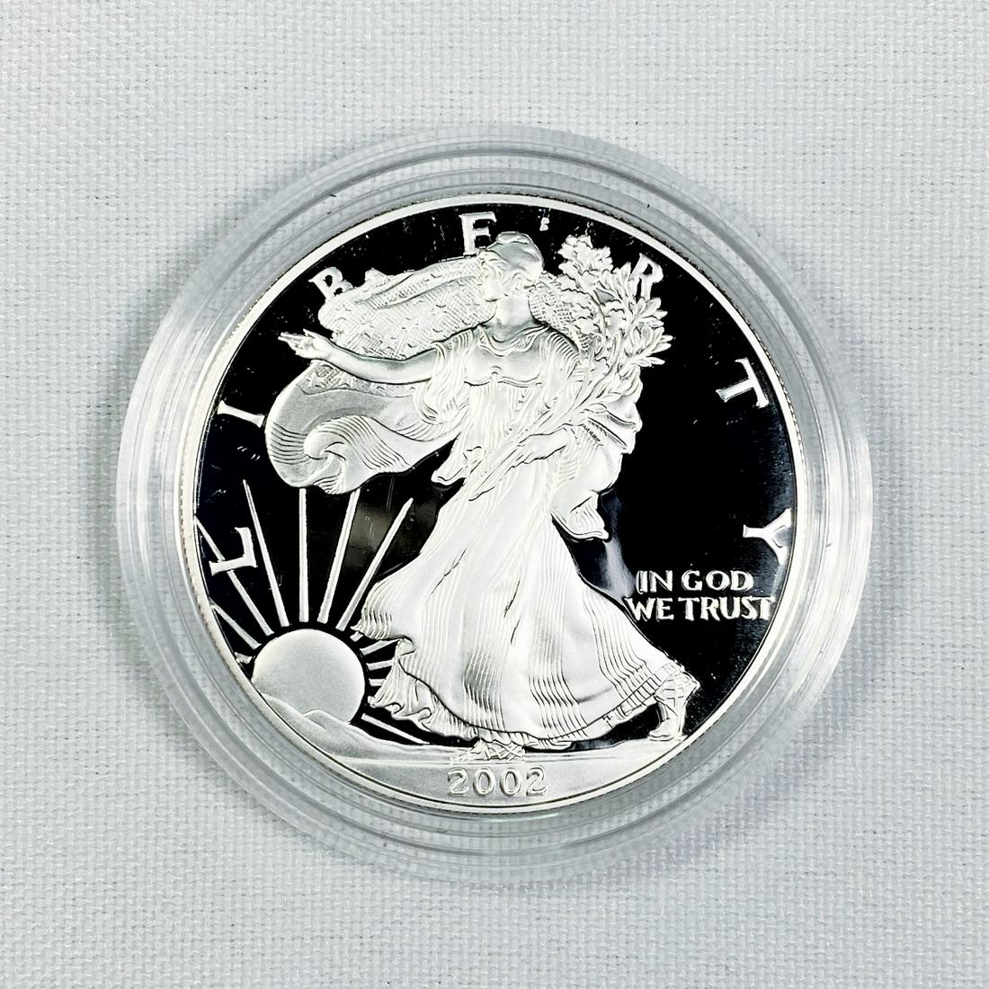 2002-W American Silver Eagle -Proof w/ Cert. (1 of 3)