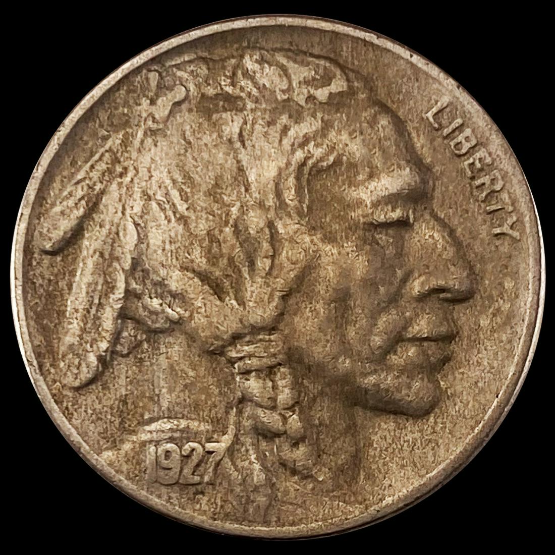 1927-D Buffalo Nickel ABOUT UNCIRCULATED (1 of 2)