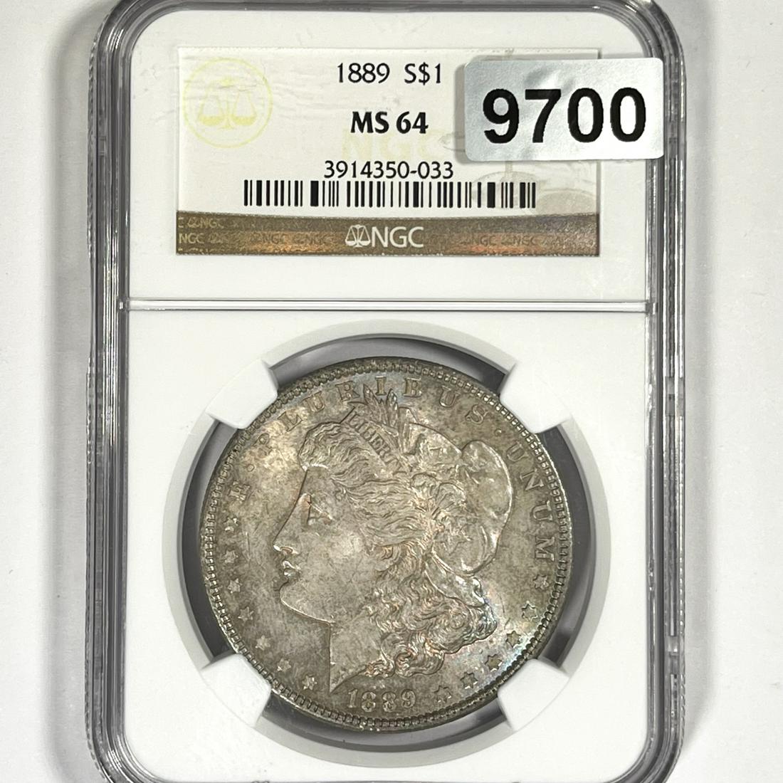1889 Morgan Silver Dollar NGC-MS64 (1 of 2)
