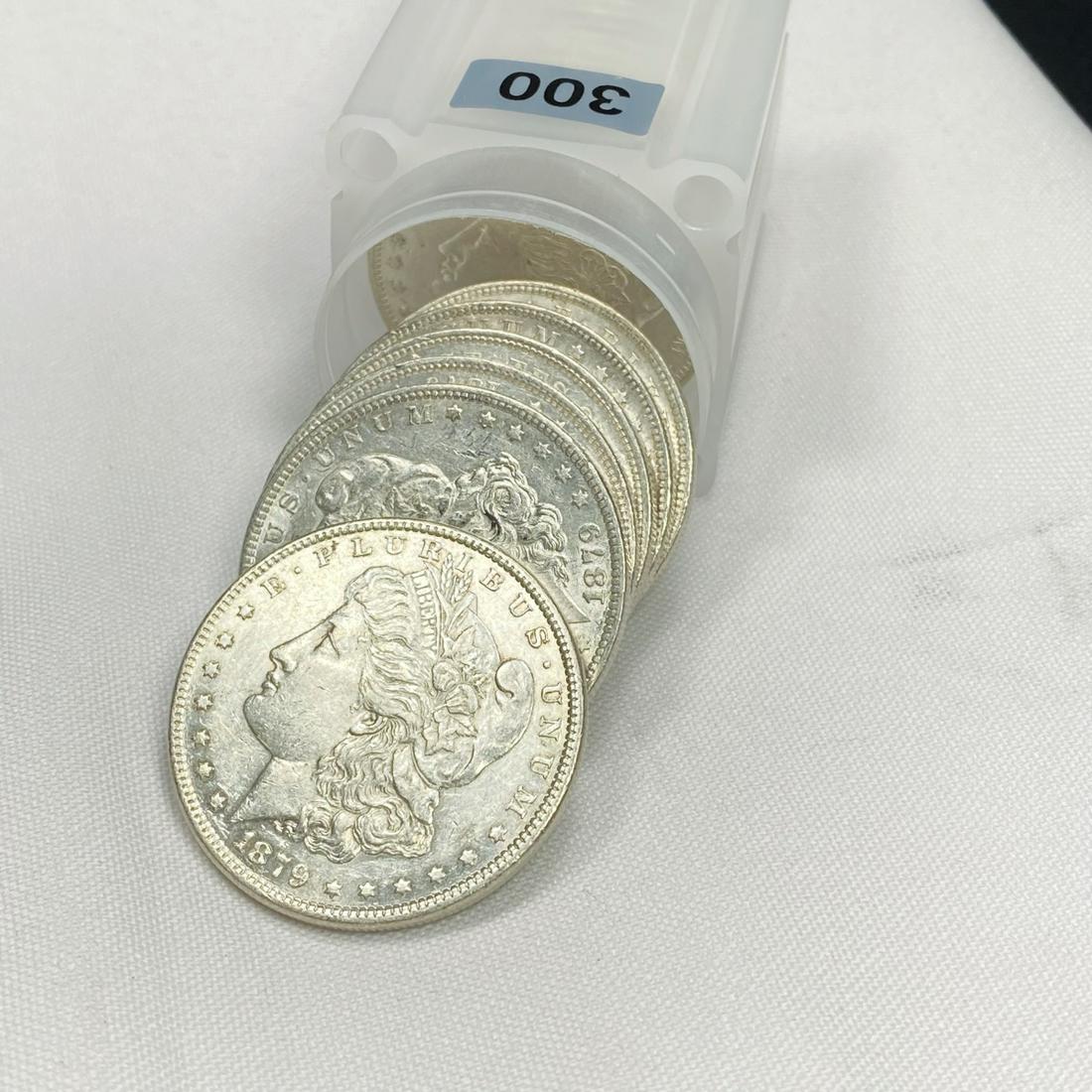 1879 Morgan Silver Dollar Roll (20) - BU (1 of 4)
