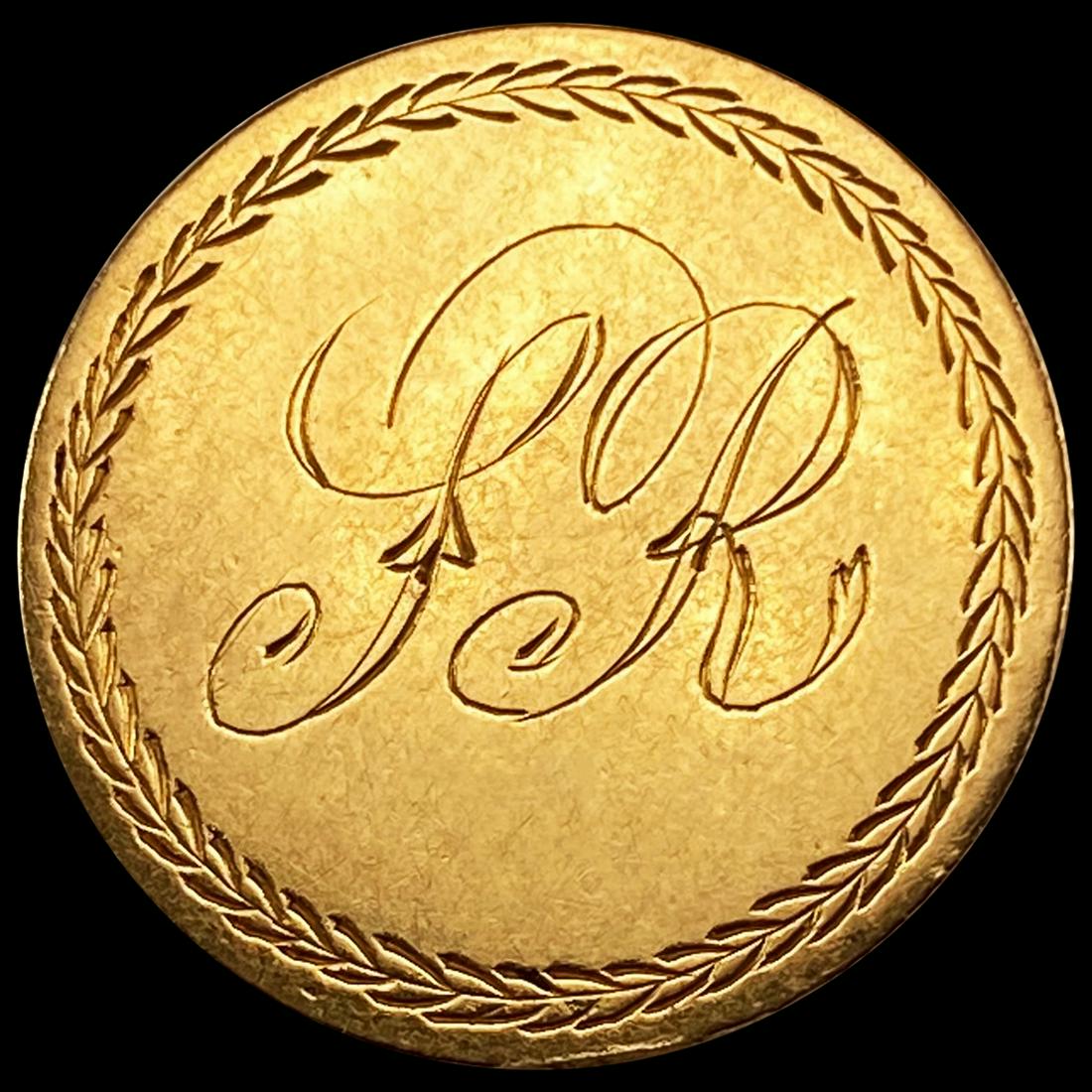 $5 Half Eagle Love Token CLOSELY UNCIRCULATED (1 of 2)