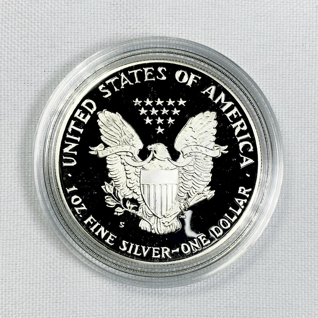 1989-S American Silver Eagle -Proof w/ Cert. (1 of 3)